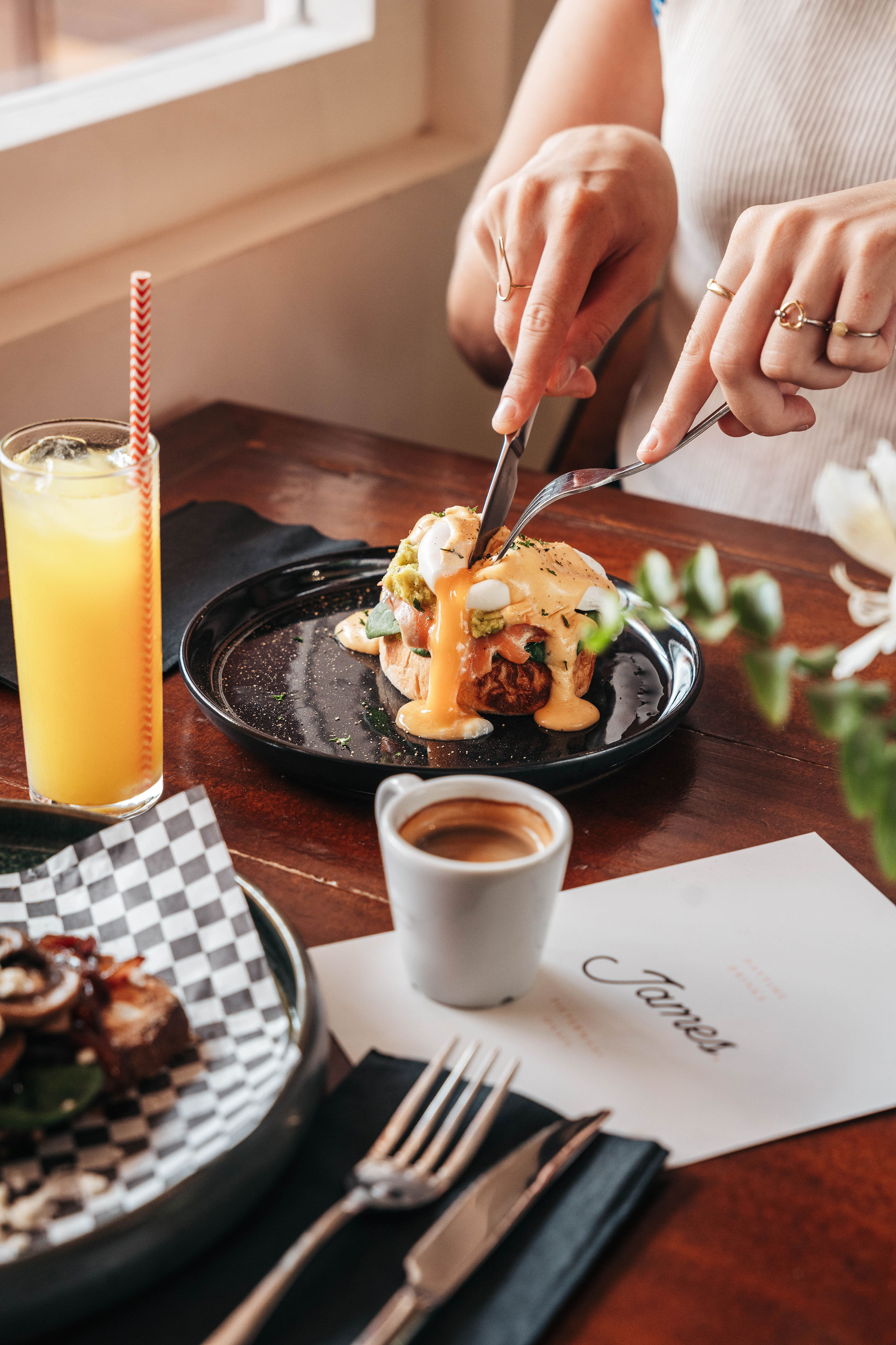Brunch at James